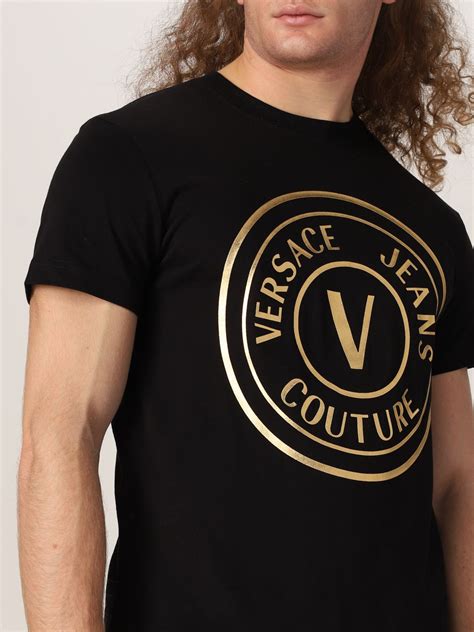 versace couture mens shirt|Versace jeans couture outlet.